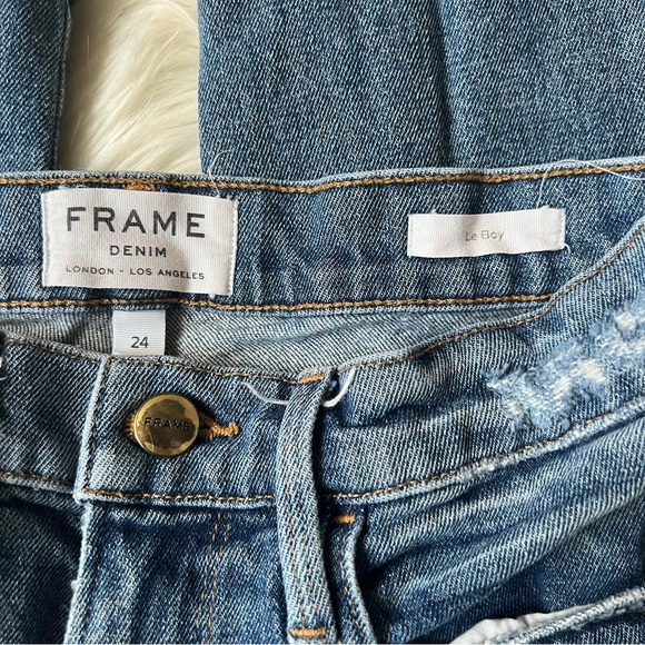 Frame Denim Le Boy Jeans in Shiloh Size 24 - Picture 5 of 8